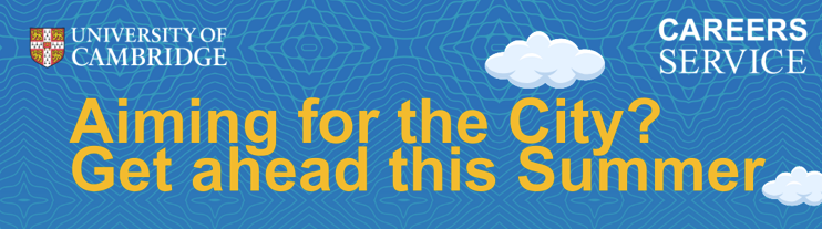 Aiming for the City? Get ahead this summer.  
