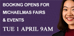 Michaelmas Term 2025 - bookings opening