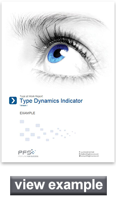Types Dynamic Indicator sample report